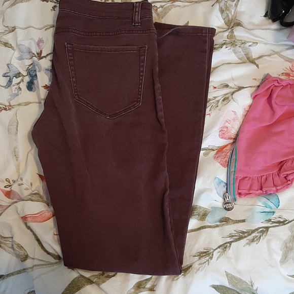 Plum skinny jeans - Picture 1 of 2